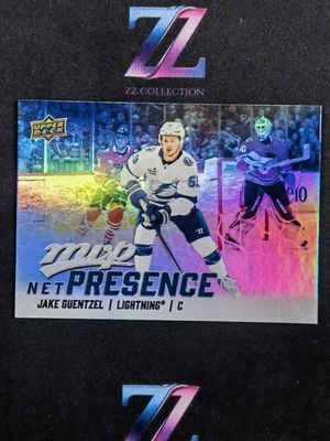 2025-26 Upper Deck MVP Hockey Jake Guentzel Net Prescence Foil -LYQ - Image 1 of 2