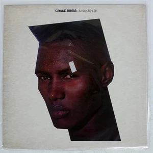 GRACE JONES LIVING MY LIFE ISLAND 900181 US VINYL LP - Picture 1 of 2