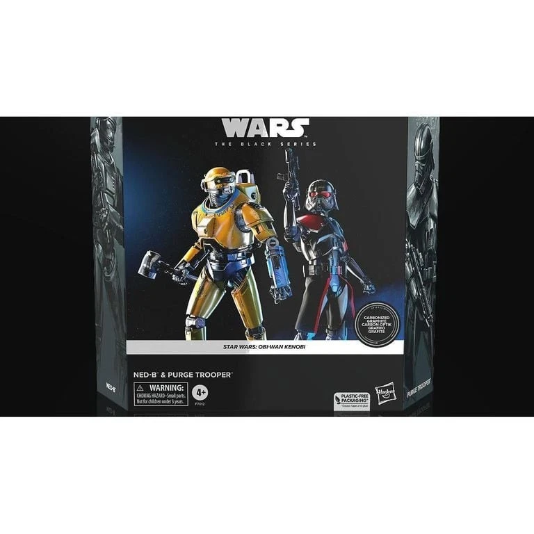 Hasbro Star Wars Black Series Carbonized Ned-B and Purge Trooper 2 Pack - Image 1 of 1