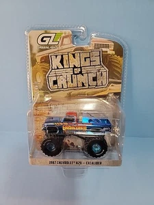 Greenlight Kings Of Crunch CHASE 1987 Chevrolet K20 Excaliber Chrome NEW 2025 - Picture 1 of 5