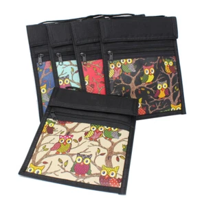 Brustbeutel Brusttasche Umhängebeutel Geldbeutel Reisebeutel Beutel Eulen 593 - Bild 1 von 8