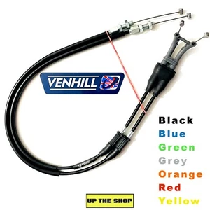 Suzuki SV1000 S 2003 to 2007 Venhill featherlight Push Pull throttle cables - Picture 1 of 14