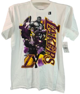 Fifth Sun Youth Los Angeles Lakers Performers Short-Sleeve T-Shirt WHITE MEDIUM - Picture 1 of 6
