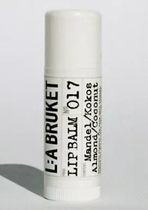 No. 017 Almond/Coconut Cosmos Natural Certified Lip Balm by L:A Bruket - NEW - Picture 1 of 2