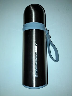 Termo Botella Acero Inoxidable, Supkit 11.8 OZ Termo para Bebidas Frías y Calientes Foto 1 de 4