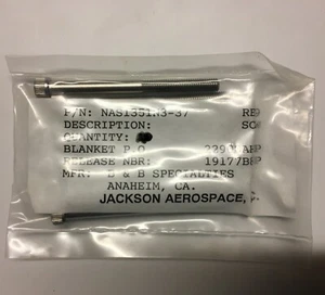 NAS1351N3-37 VITI A TESTA CILINDRICA (4 PZ) - Foto 1 di 1