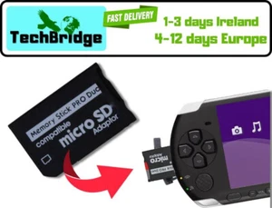 Micro SD SDHC TF to Memory Stick MS Pro Duo PSP Adapter Converter Card - Bild 1 von 10