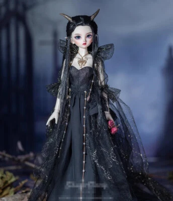 New evening gown Dress clothes Hair shoes For 1/4 BJD Doll JL.Yueyi A - Image 1 of 4