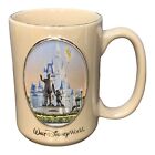 Walt Disney World Parks Mug - Walt Mickey Statue, Tinkerbell, Cinderella Castle