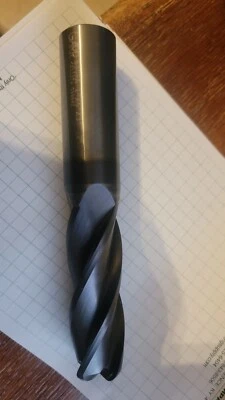 1" GARR TOOL 21137 END Mill  Solid Carbide  AlTIN 4FL 1X 1 X 3X 6  .25 CR 3" LOC - Image 1 of 4