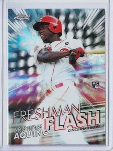 Aristides Aquino 2020 Topps Chrome Freshman Flash #FF2 RC ROJOS - Imagen 1 de 2
