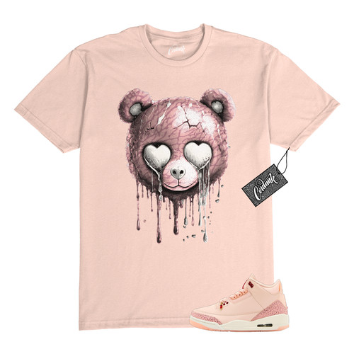 3 T shirt San Valentino Treat Yourself lavata rosa corallo rosso abbinata SLB