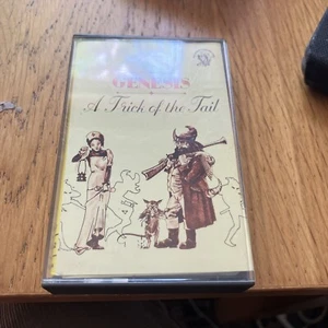 GENESIS A TRICK OF THE TAIL CASSETTE TAPE 1976 PAPER LABEL CHARISMA UK - Picture 1 of 7