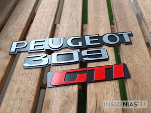 Pieza repuesto para 309 GTI pack . Emblema. Logo. Bagde , emblem ** 3D ** - Imagen 1 de 3