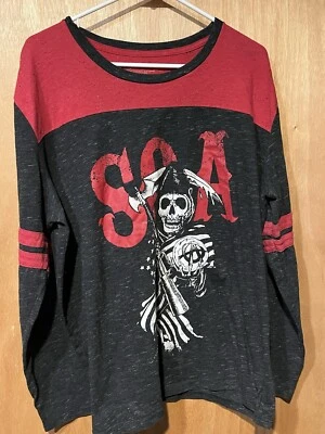 sons of anarchy medium long sleeve tee shirt - Image 1 of 2