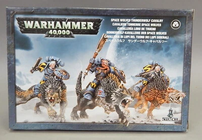 NISB Warhammer 40k Space Wolves 53-09 Thunderwolf Cavalry 2011 - Image 1 of 2