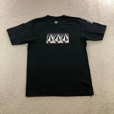vtg volcom t shirt mens M black street skate - Image 1 of 4
