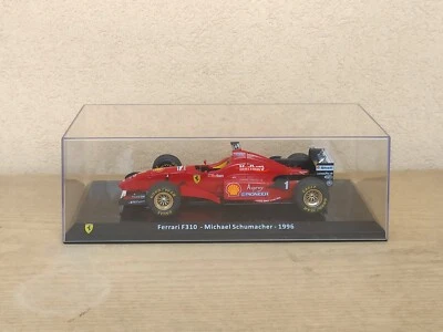 Ferrari F310 1996 Michael Schumacher modellino Formula 1 Altaya 1/24 diecast - Immagine 1 di 4
