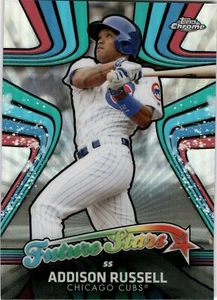 2017 Topps Chrome #FS-12 Addison Russell Future Stars Great card! - Picture 1 of 2