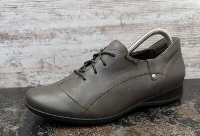 Zapatos para caminar Mephisto Air Jet para mujer talla 9,5 usados cuero marrón cómodos informales Foto 1 de 4