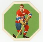1961-62 Bernie Geoffrion Montréal Canadiens Hockey York beurre d'arachide #18540z