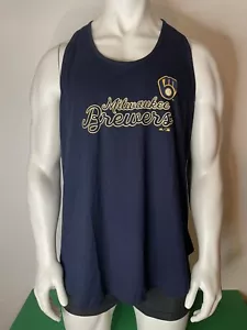 Milwaukee Brewers Fanatics Tank Top Size 2XL - Picture 1 of 7