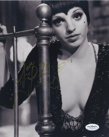 LIZA MINNELLI SIGNED AUTOGRAPHED PHOTO JSA COA JAMES SPENCE Cover