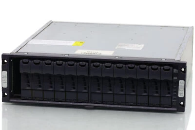 Netapp DS14MK4 14-Slot Expansion Disk Shelf 2x ESH4/2x PSU /14x HDD Tray - Image 1 of 2
