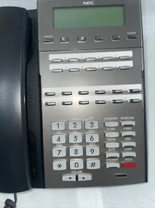 NEC DSX 22 Tasten LCD Display Freisprecheinrichtung DX7NA-22BTXH funktionierend Stromkabel inkl. - Bild 1 von 19