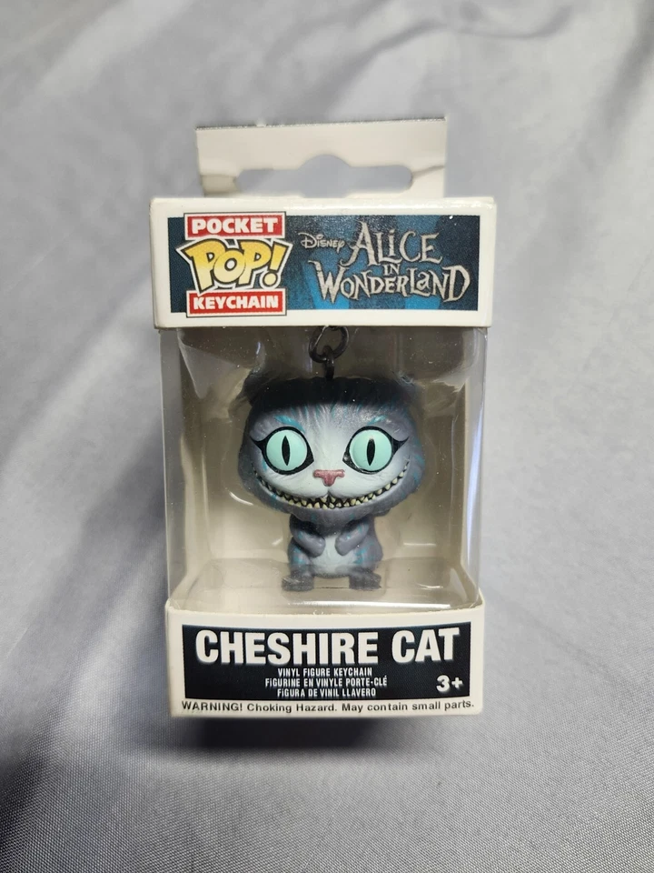 Funko Pocket POP! Llavero - Alicia en el País de las Maravillas - CHESHIRE CAT *Exclusivo* Raro Foto 1 de 4