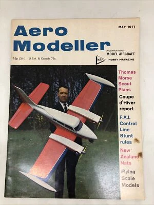 AERO MODELLER MAGAZINE - MAY 1971 - Image 1 of 4