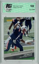 Cam Newton 2020 Panini Instant #15 Green SSP Only 5 Cards Made! PGI 10
