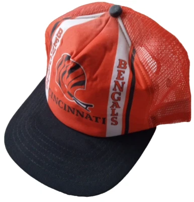 Cincinnati Bengals, New Era, camionero para hombre, gorra snapback, vintage, años 80, gorra Foto 1 de 4