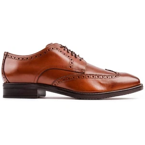 Cole Haan Herren Modern Essentials Wingtip Brogue-Schuhe Braun - Bild 1 von 8