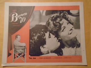 BOCCACCIO '70 ROMY SCHNEIDER GLAMOUR ORIGINAL VINTAGE lobby card movie PHOTO