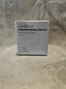Lanbena Nariz Plantas Tiras de Poros 2% BHA 1.06 oz Exp 05/27 Caja Sellada Paquete de 2 - Imagen 1 de 3