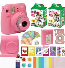 FujiFilm Instax Mini 9 Instant Kids Camera + Bundle/Kit (Open Box - New)