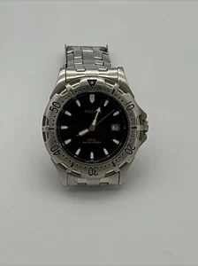 Pulsar 100m V732 - X133 Water Resistant Watch 41mm To Crown Black Dial - Picture 1 of 4