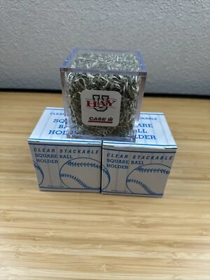 Case IH Harvesting Square Ball Holder  With Shredded Real Money (one) - Image 1 of 4