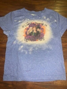 Girls Purple Faded Wash Hocus Pocus Shirt Size Child Extra Small - Picture 1 of 1