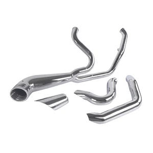 SHARKROAD 2-into-1 Exhaust for Harley Softail Pipes 2018-Up Models, Returned - Picture 1 of 11