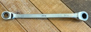 Mac Tools 3/8” X 7/16” SAE 6pt Double Box End Ratcheting Wrench RWBO61214 - Picture 1 of 6