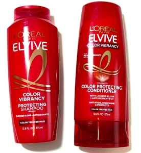 L'Oreal Paris Elvive Color Vibrancy Protecting Shampoo & Conditioner Set 12.6oz - Imagen 1 de 4