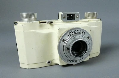 Vintage Ilford Advocate Series 2 35mm Camera c1950                         #5440 - Image 1 of 4