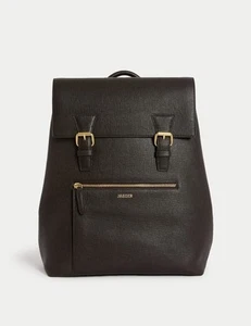 Jaeger Leather Buckle Backpack - Picture 1 of 4