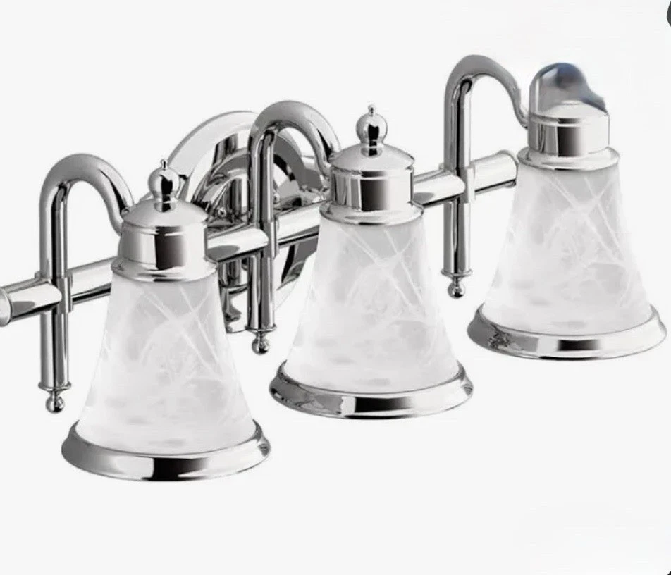 Moen Waterhill Estante Doble Vidrio - Cromo (YB9863CH) Foto 1 de 2