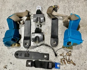 1974-1978 Ford Mustang Seat Belt System Mustang II Seat Belts Near COMPLETE NICE - Bild 1 von 6