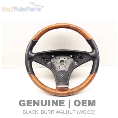 Mercedes-Benz SL600 2008-2012 - Volante deportivo de 3 radios (cuero) Foto 1 de 4