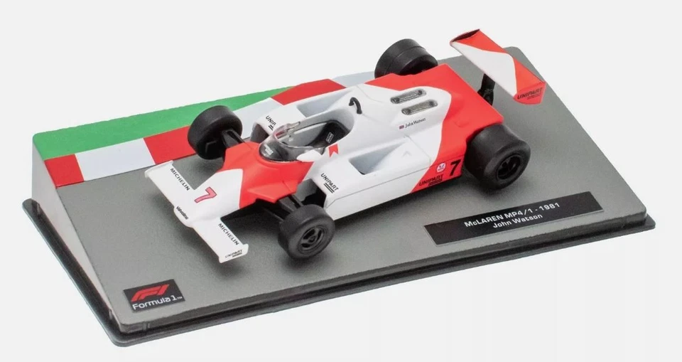 IXOMODELS, McLAREN MP4/1 #7 1981 John WATSON, échelle 1/43, MAGF1MP4-1 - Photo 1/1
