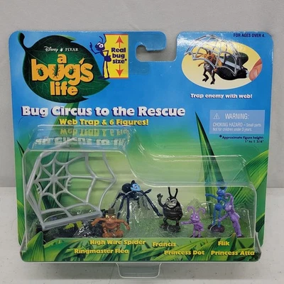 Nuevo Disney Pixar A Bug's Life - Bug Circus to the Rescue - (1998) Mattel Micro Foto 1 de 4